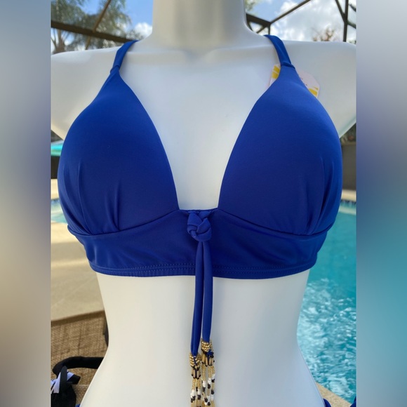 Blue bikini set. Imported. Made in Colombia - NEW with tags - Picture 6 of 13